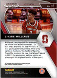 2021-22 - Ziaire Williams - Panini Prizm Draft Picks Prizms Orange Ice - #15