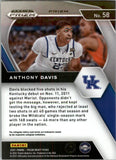 2021-22 - Anthony Davis - Panini Prizm Draft Picks Prizms Orange Ice - #58