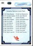 1990-1991 - Team Canada Juniors - Upper Deck - #451