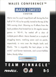 1991-92 - Mario Lemieux - Pinnacle B - #B5