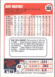 1990 - Dave Martinez - Fleer Canadian - #353