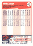 1990 - Don Mattingly - Fleer Canadian - #447