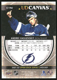 2021-22 Andrei Vasilevskiy - Upper Deck Canvas - #C194