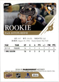 2018-19 - Zach Aston-Reese RC - Parkhurst - #349