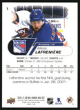 2020-21 - Alexis Lafreniere - Upper Deck Rookies Box Set - #1