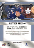 2024-25 - Matthew Knies - Upper Deck MVP - #213