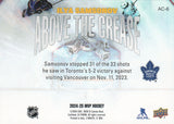 2024-25 - Ilya Samsonov - Upper Deck MVP Above the Crease - #AC6