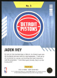 2022-2023 - Jaden Ivey - NBA Hoops Arriving Now - #5