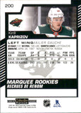 2020-2021 - Kirill Kaprizov - O-Pee-Chee Platinum Marquee Rookies - #200