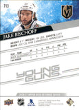 2020-2021 - Jake Bischoff - Upper Deck Young Guns - #713