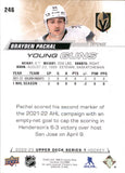 2022-2023 - Brayden Pachal - Upper Deck Young Guns - #246