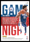 2020-2021 - Joel Embiid - Panini Contenders Game Night - #6