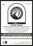 2022-23 - Panini NBA Hoops - Anthony Edwards - (Base) #292