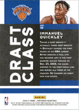 2020-2021 - Immanuel Quickley - Panini Contenders Draft Class - #10