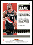 2020-2021 - Dame Lillard - Panini Contenders (Green) - #17
