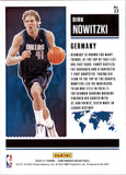 2020-2021 - Dirk Nowitzki - Panini Contenders International - #22