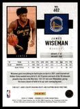 2020-2021 - James Wiseman - Panini Chronicles Score - #602