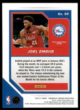 2020-2021 - Joel Embiid - Panini Chronicles Threads - #90
