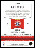 2020-2021 - Deni Avdija - Panini Chronicles - #109