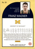 2021-2022 - Franz Wagner - Panini Chronicles Hoops - #59