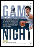2020-2021 - Ja Morant - Panini Contenders Game Night Red - #20