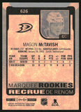 2021-2022 - Mason Mctavish - O-Pee-Chee Marquee Rookies - #626