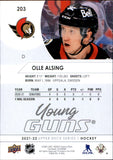 2021-22 - Upper Deck Series 1 - Olle Alsing - (Base) #203