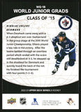 2022-23 - Upper Deck Series 2 - Nikolaj Ehlers - World Junior Grads (Silver) #WG-18