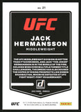 2022 - Jack Hermansson - Donruss Base - Green Flood - #21