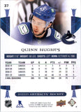 2022-2023 - Quinn Hughes - Upper Deck Artifacts (Base) - #37