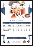 2022-2023 - Nick Suzuki - Upper Deck Artifacts (Base) - #19
