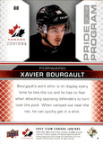 2022-2023 - Xavier Bourgault - Team Canada Juniors Pride of The Program - #80