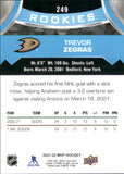 2021-2022 - Trevor Zegras SP RC - Upper Deck MVP - #249