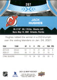 2021-2022 - Jack Hughes SP - Upper Deck MVP - #207