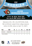 2021-2022 - Jacob Bernard-Docker SP RC - Upper Deck MVP - #232