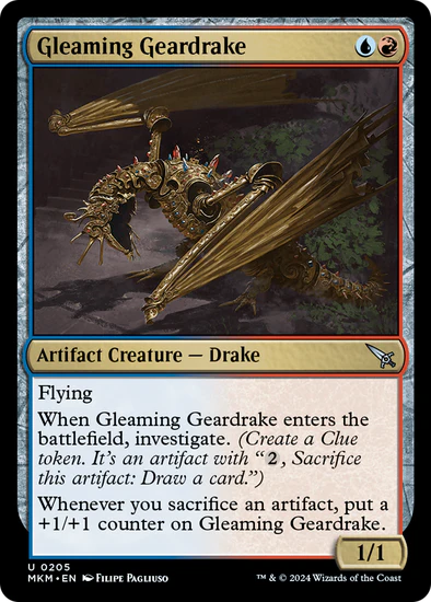 Gleaming Geardrake (Uncommon) - 205