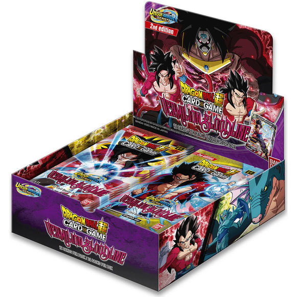 Dragon Ball Super Card Game: Vermilion Bloodline Booster Box (2nd Edition) (Sealed)