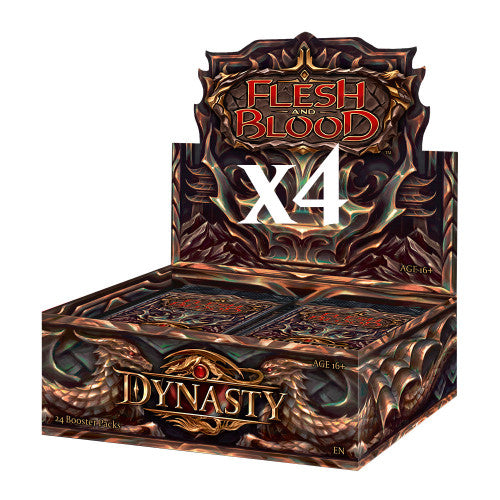 Flesh and Blood: Dynasty Sealed Booster Case (4 Boxes)