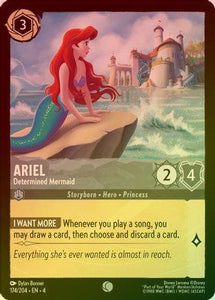 Ariel (Determined Mermaid) - 174/204 - Common (Foil)