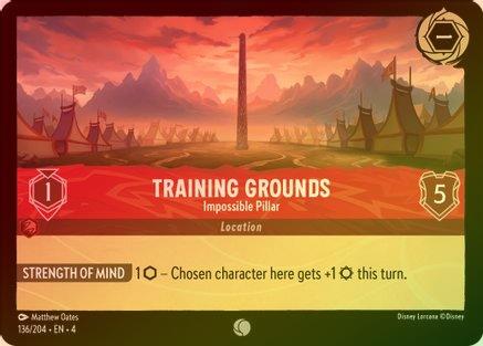 Training Grounds (Impossible Pillar) - 136/204 - Common (Foil)