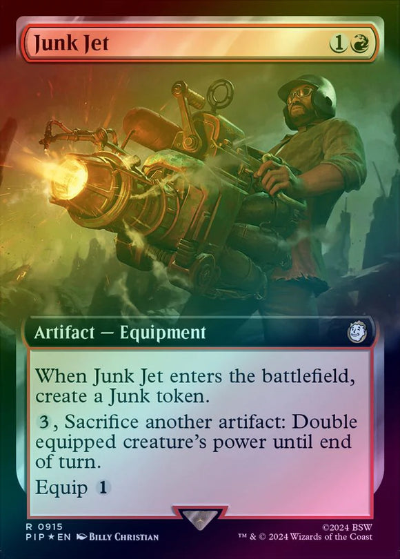Junk Jet - Extended Art (Rare) (Surge Foil) - 915