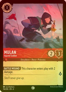 Mulan (Injured Solider) - 116/204 - Common (Foil)