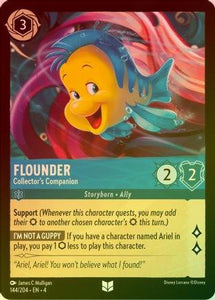 Flounder (Collector's Companion) - 144/204 - Uncommon (Foil)