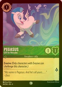 Pegasus (Gift for Hercules) - 84/204 - Common (Foil)