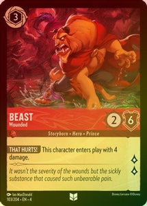 Beast (Wounded) - 103/204 - Uncommon (Foil)