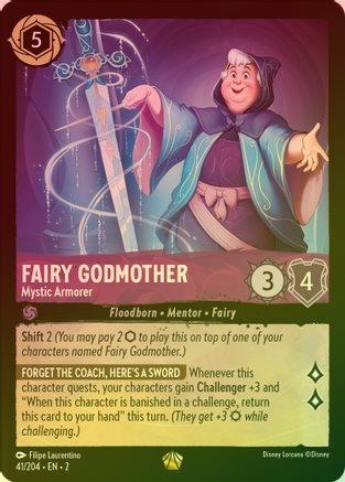 Fairy Godmother (Mystic Armorer)  - 41/204 - Foil Legendary