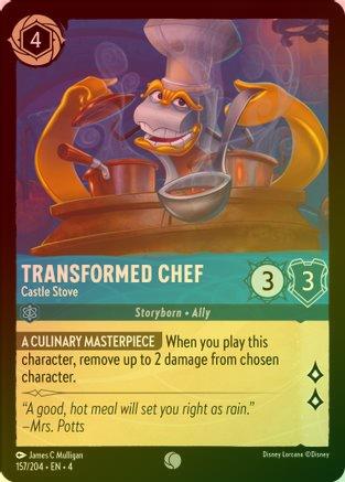 Transformed Chef (Castle Stove) - 157/204 - Common (Foil)