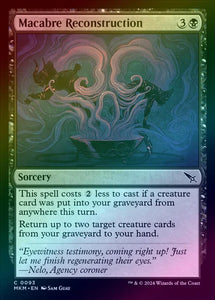 Macabre Reconstruction (Common) (Foil) - 093