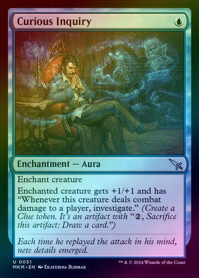 Curious Inquiry (Rare) (Foil) - 51