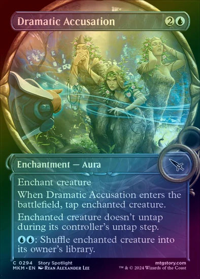 Dramatic Accusation (Common) (Foil) - 294